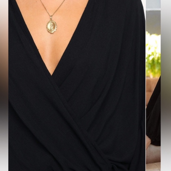 Petal and Pup Black Zermatt Top - Picture 3 of 8